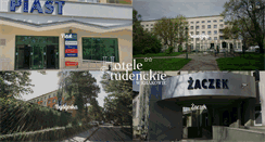 Desktop Screenshot of hotelestudenckie.pl